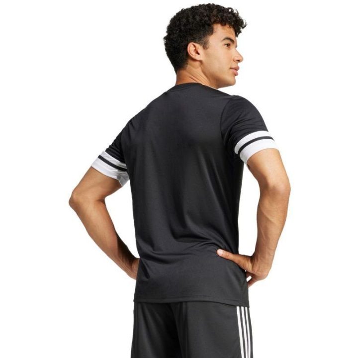 Vyriški prigludusio kirpimo marškinėliai adidas Squadra 25, juodi