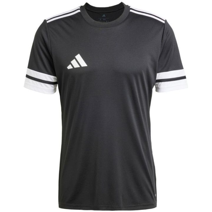 Vyriški prigludusio kirpimo marškinėliai adidas Squadra 25, juodi