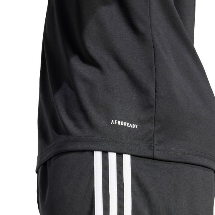 Vyriški prigludusio kirpimo marškinėliai adidas Squadra 25, juodi