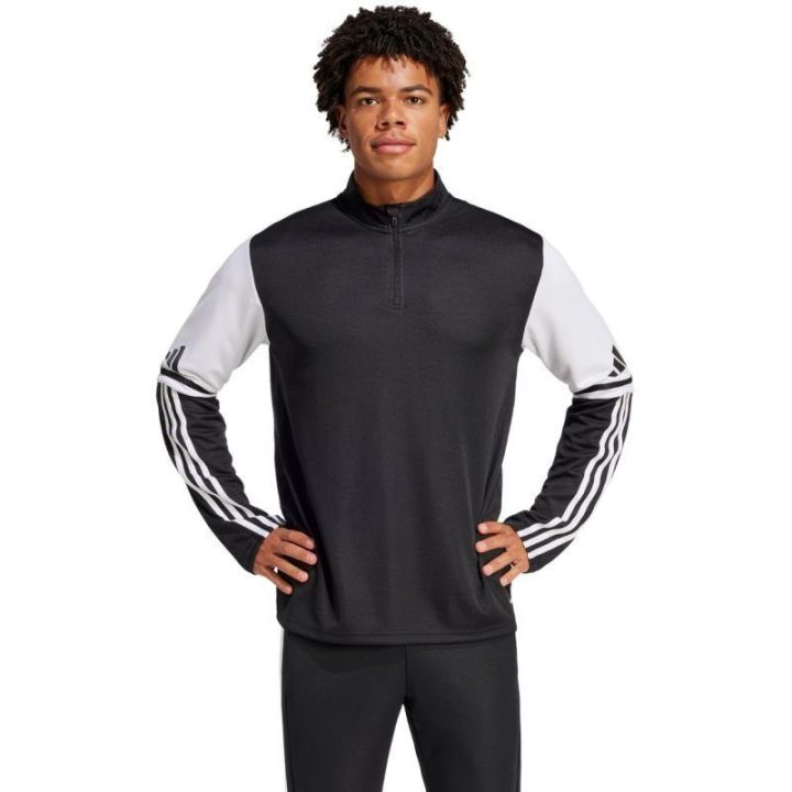 Vyriškas džemperis su pusiniu užtrauktuku adidas Squadra