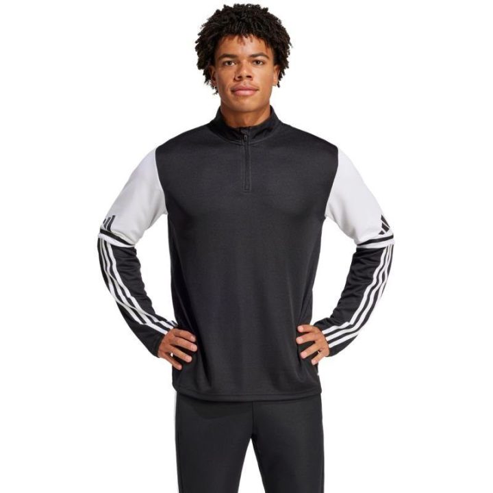 Vyriškas džemperis su pusiniu užtrauktuku adidas Squadra