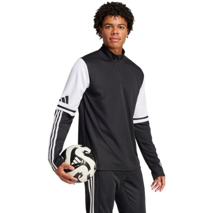 Vyriškas džemperis su pusiniu užtrauktuku adidas Squadra