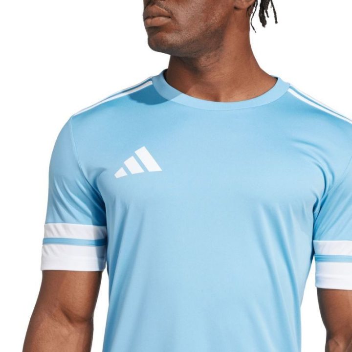 Vyriški prigludusio kirpimo marškinėliai adidas Squadra 25, žydri