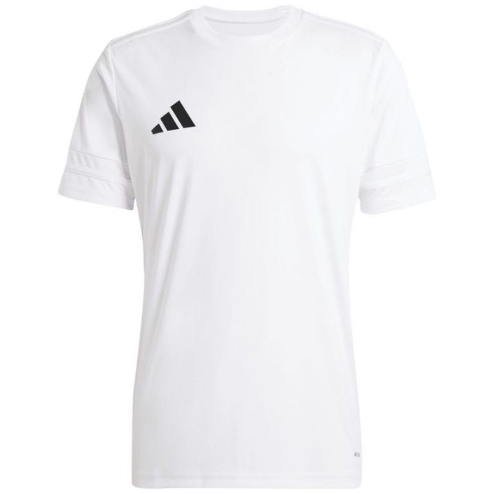 Vyriški prigludusio kirpimo marškinėliai adidas Squadra 25, balti