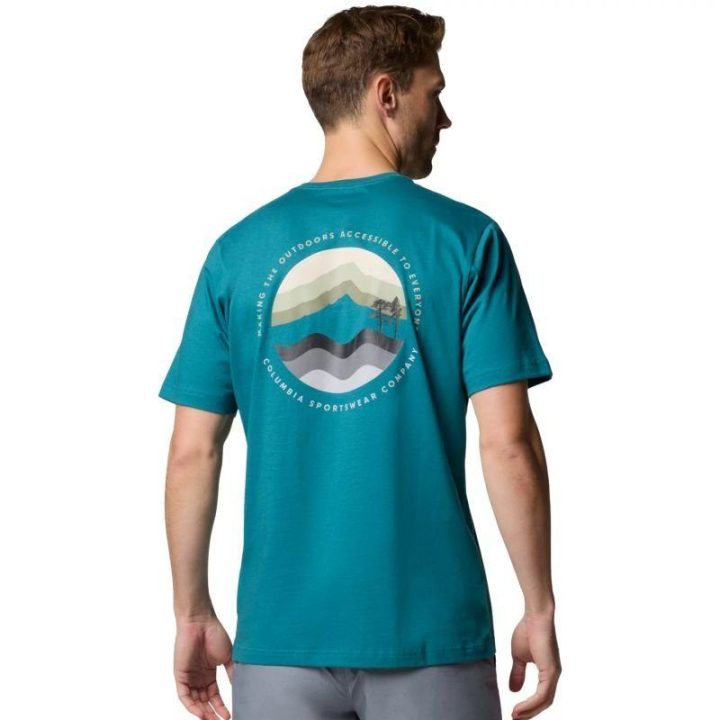 Vyriški medvilniniai marškinėliai Columbia Kettle River Outdoor