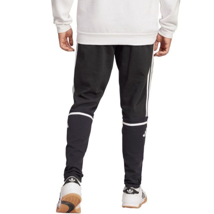 Vyriškos medvilninės sportinės kelnės adidas Squadra 25, juodos