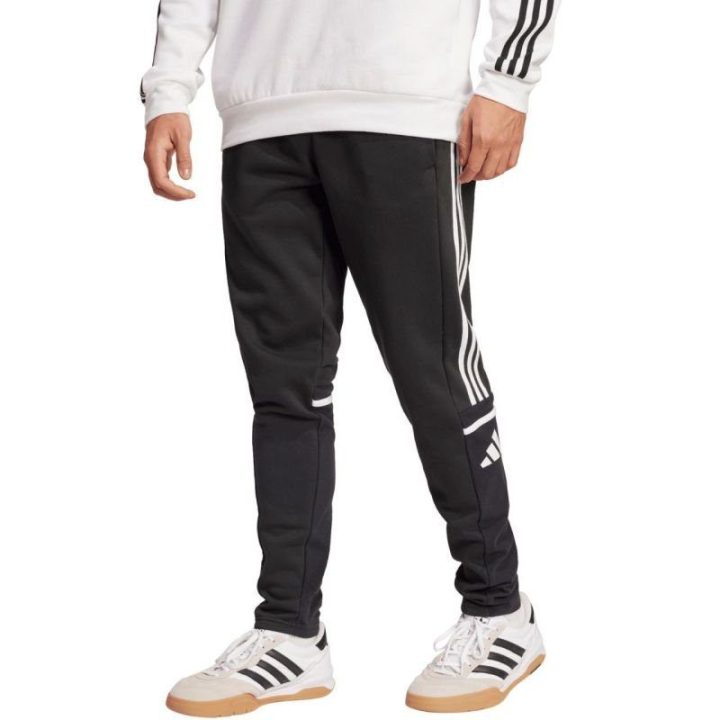 Vyriškos medvilninės sportinės kelnės adidas Squadra 25, juodos