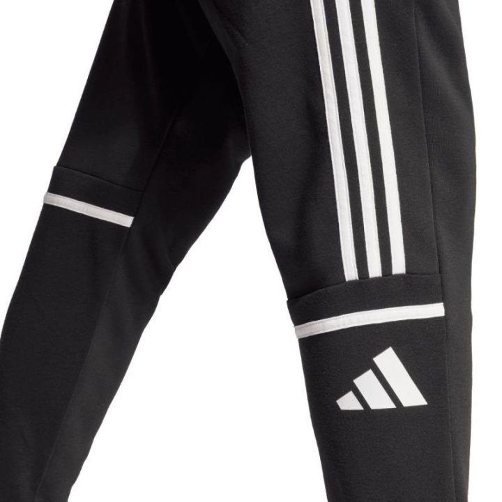 Vyriškos medvilninės sportinės kelnės adidas Squadra 25, juodos