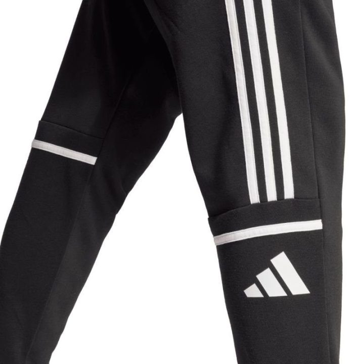 Vyriškos medvilninės sportinės kelnės adidas Squadra 25, juodos
