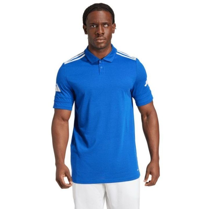 Vyriški polo marškinėliai adidas Squadra 25, mėlyni