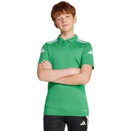 Vaikiški polo marškinėliai adidas Squadra 25, žali