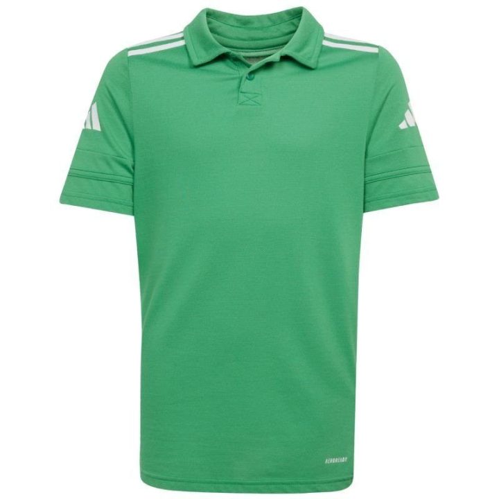Vaikiški polo marškinėliai adidas Squadra 25, žali