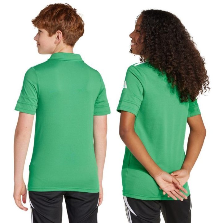 Vaikiški polo marškinėliai adidas Squadra 25, žali
