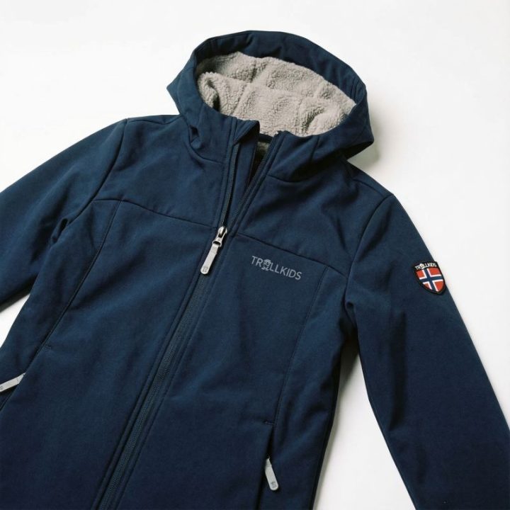 Softshell paltas mergaitėms Trollkids