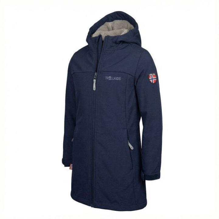 Softshell paltas mergaitėms Trollkids
