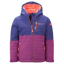 Vaikiška slidinėjimo striukė Trollkids Hemsedal XT, violetinė