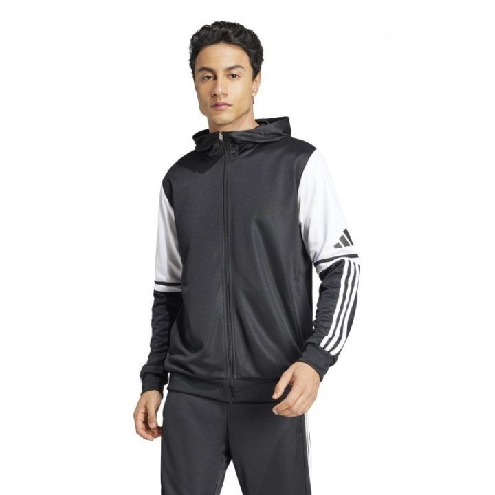 Vyriškas džemperis su gobtuvu ir užtrauktuku adidas Squadra 25
