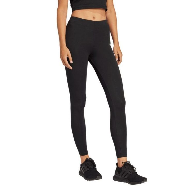 Moteriškos medvilninės tamprės adidas Essentials, juodos