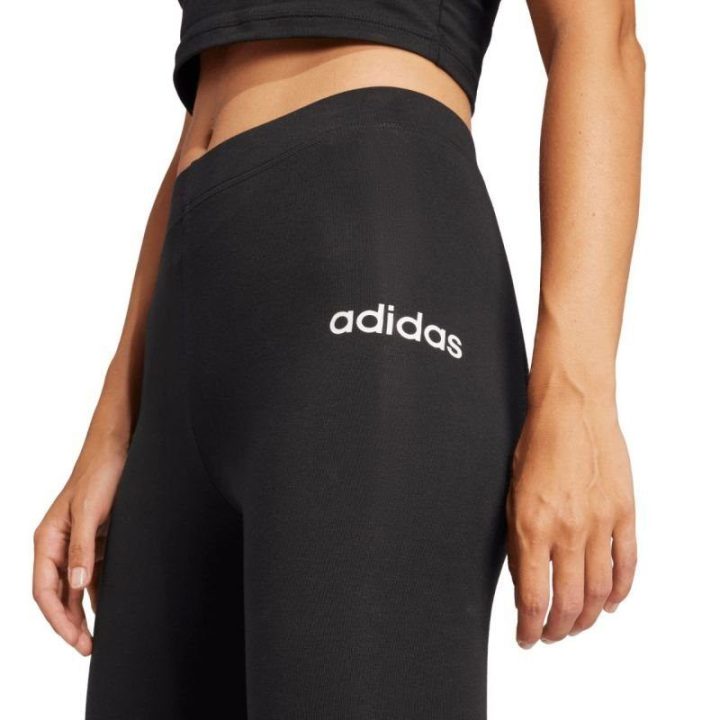Moteriškos medvilninės tamprės adidas Essentials, juodos