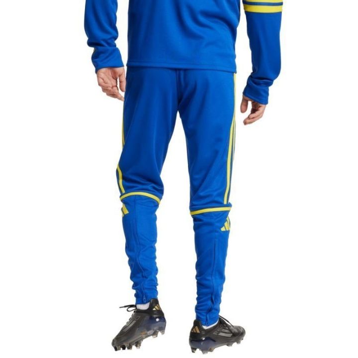 Vyriškos kelnės adidas Squadra 25 Training, mėlynos ir geltonos