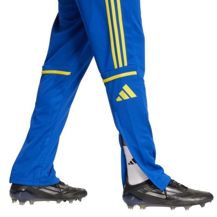 Vyriškos kelnės adidas Squadra 25 Training, mėlynos ir geltonos