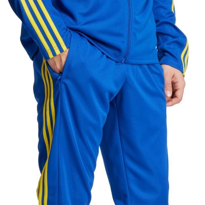 Vyriškos kelnės adidas Squadra 25 Training, mėlynos ir geltonos