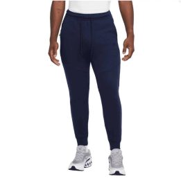 Vyriškos laisvo kirpimo sportinės kelnės Nike Techfit, tamsiai mėlynos