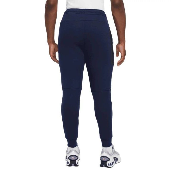 Vyriškos laisvo kirpimo sportinės kelnės Nike Techfit, tamsiai mėlynos