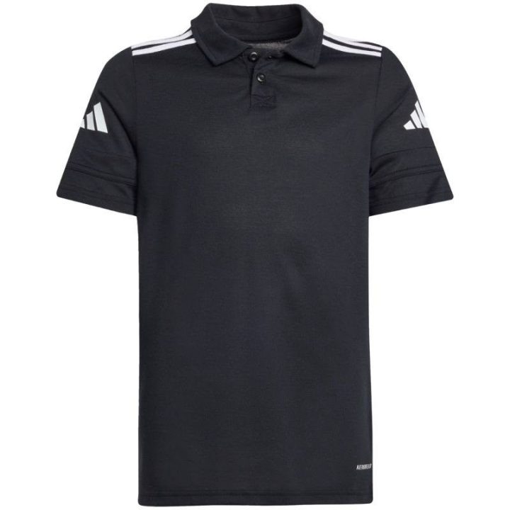 Vaikiški polo marškinėliai adidas Squadra 25, juodi