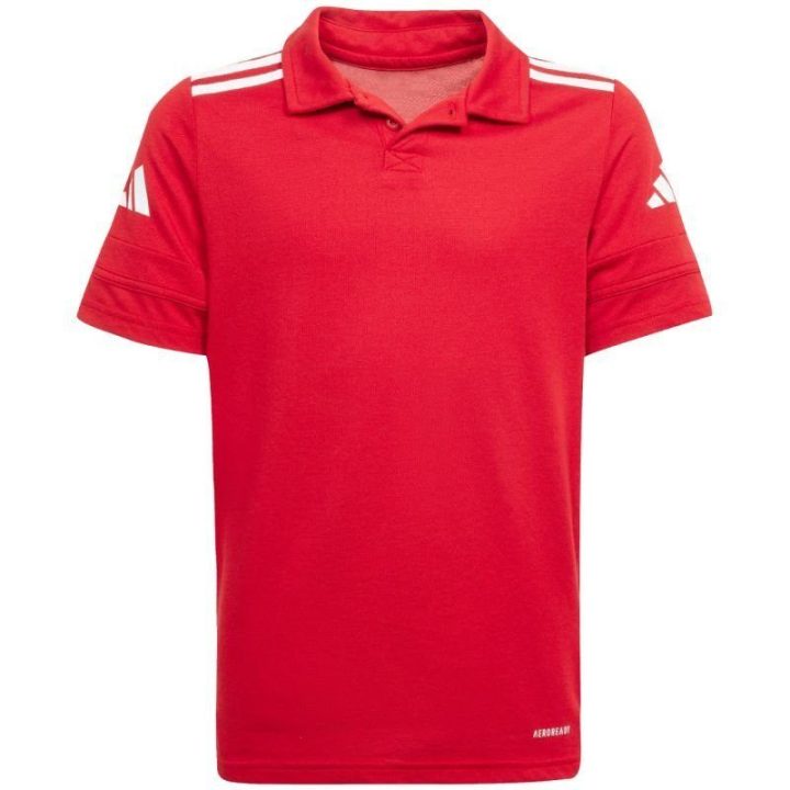 Vaikiški polo marškinėliai adidas Squadra 25, raudoni