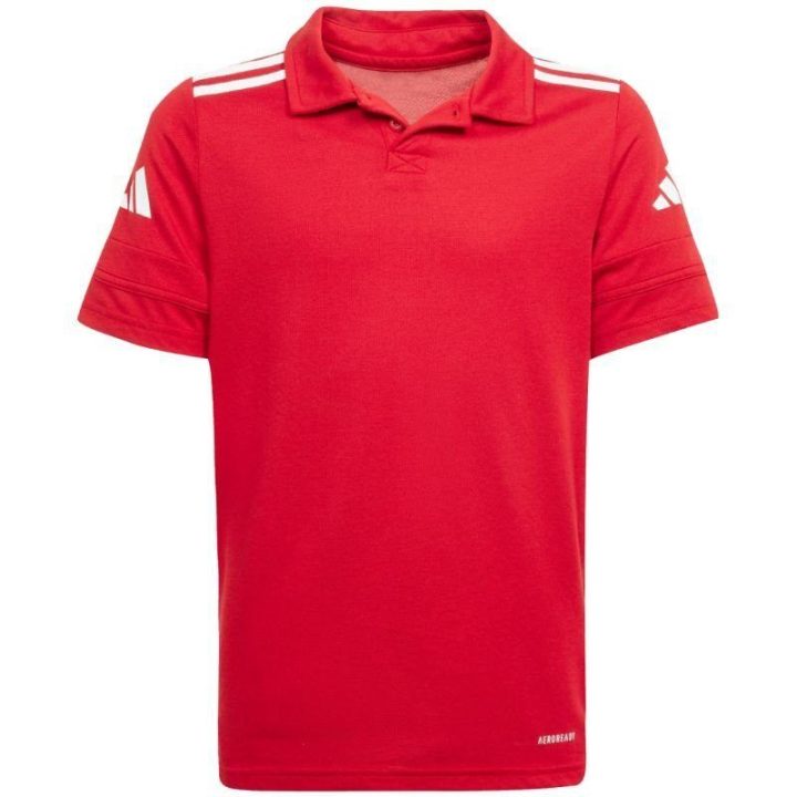 Vaikiški polo marškinėliai adidas Squadra 25, raudoni