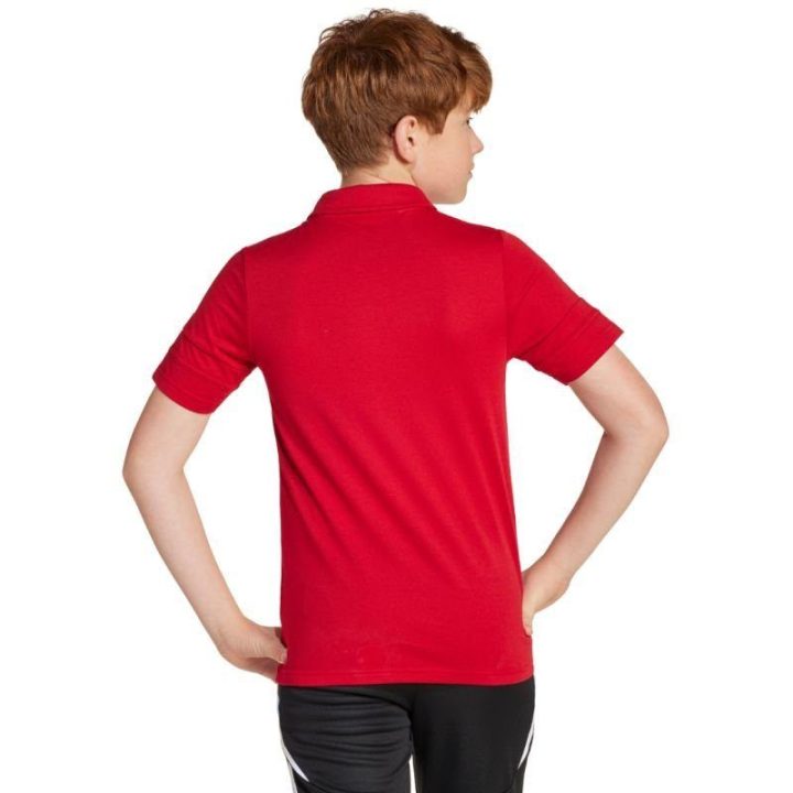 Vaikiški polo marškinėliai adidas Squadra 25, raudoni