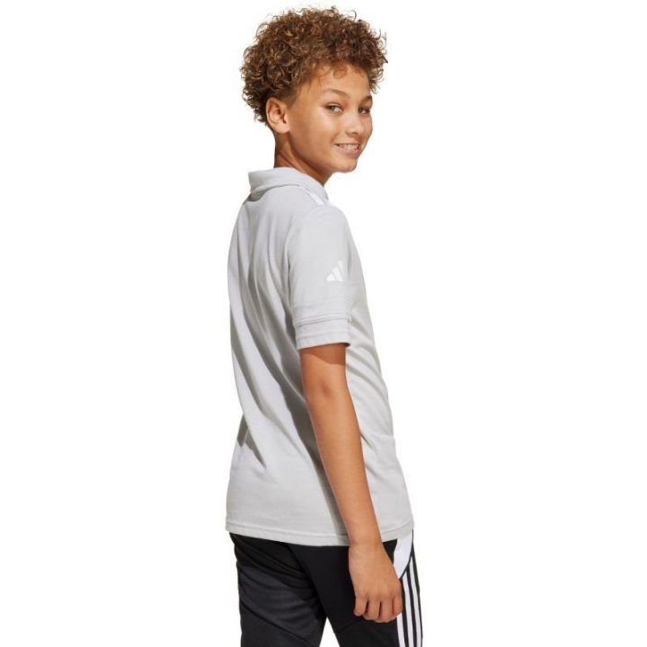 Vaikiški polo marškinėliai adidas Squadra 25, pilki