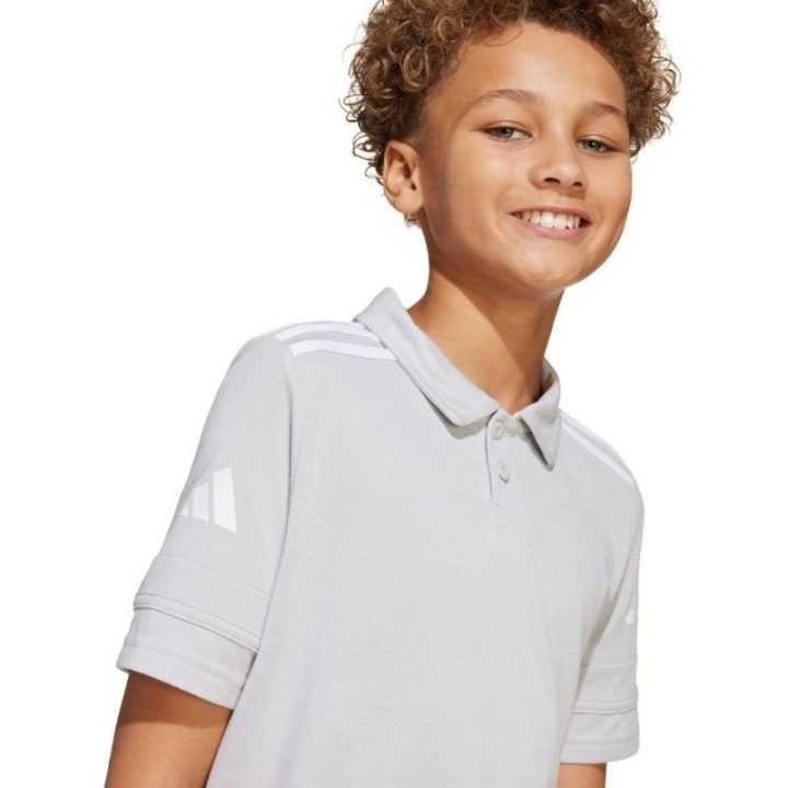 Vaikiški polo marškinėliai adidas Squadra 25, pilki