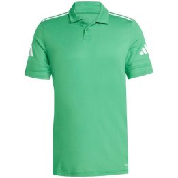 Vyriški polo marškinėliai su medvilne adidas Squadra 25, žali