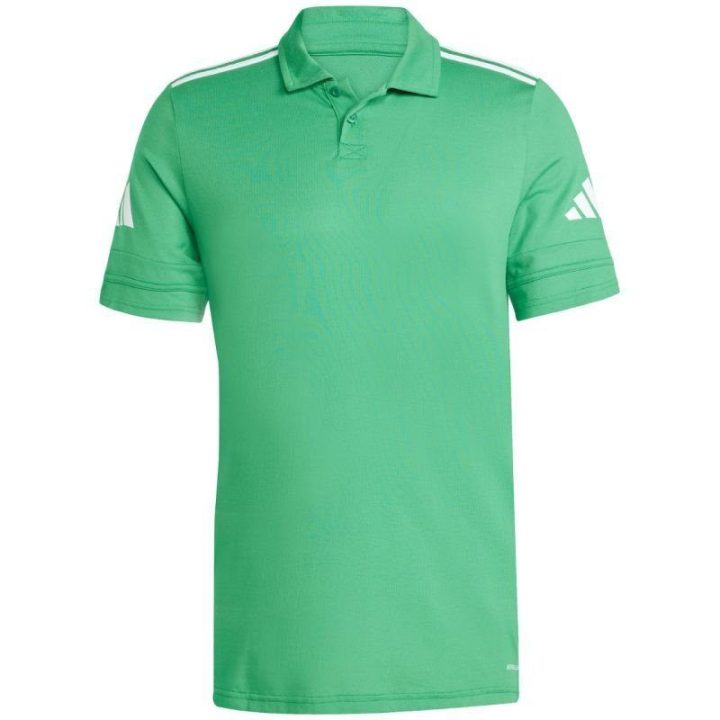 Vyriški polo marškinėliai su medvilne adidas Squadra 25, žali