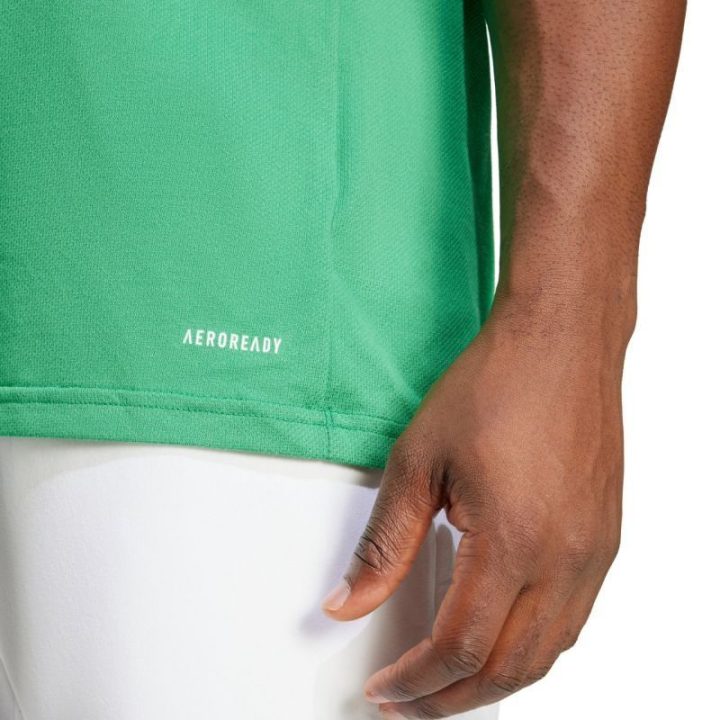 Vyriški polo marškinėliai su medvilne adidas Squadra 25, žali