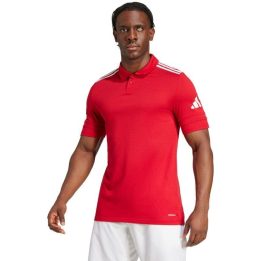 Vyriški polo marškinėliai adidas Squadra 25, raudoni