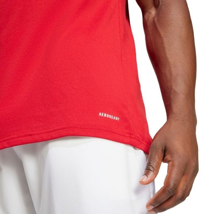 Vyriški polo marškinėliai adidas Squadra 25, raudoni