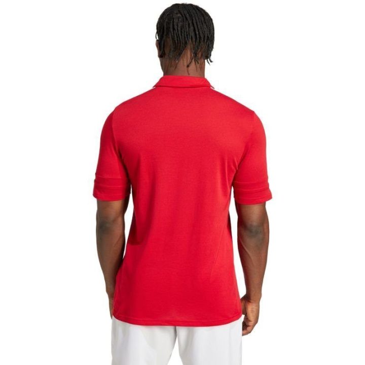 Vyriški polo marškinėliai adidas Squadra 25, raudoni