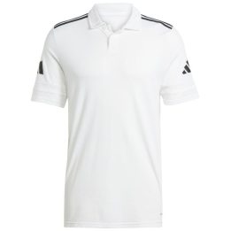 Vyriški polo marškinėliai adidas Squadra 25, balti