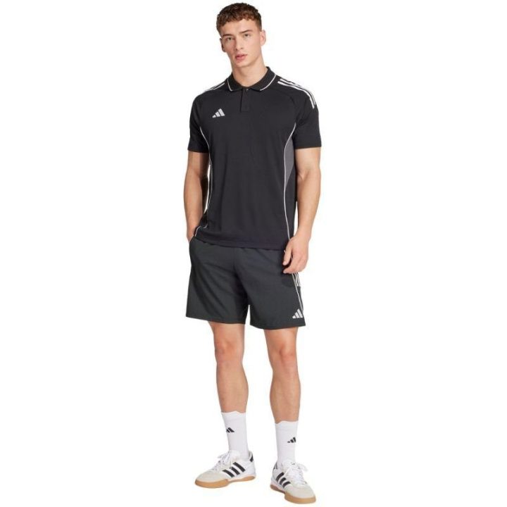 Vyriški polo marškinėliai adidas Tiro 25 Competition, juodi