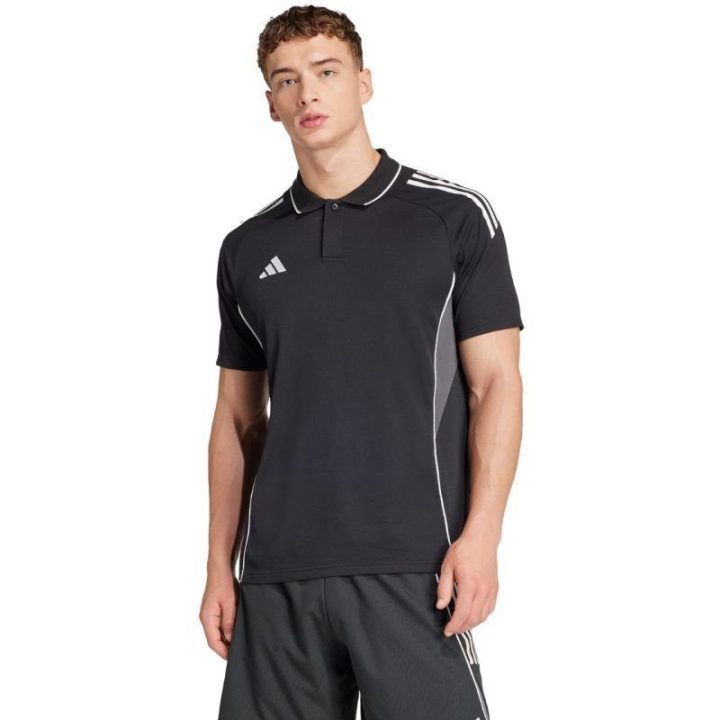 Vyriški polo marškinėliai adidas Tiro 25 Competition, juodi