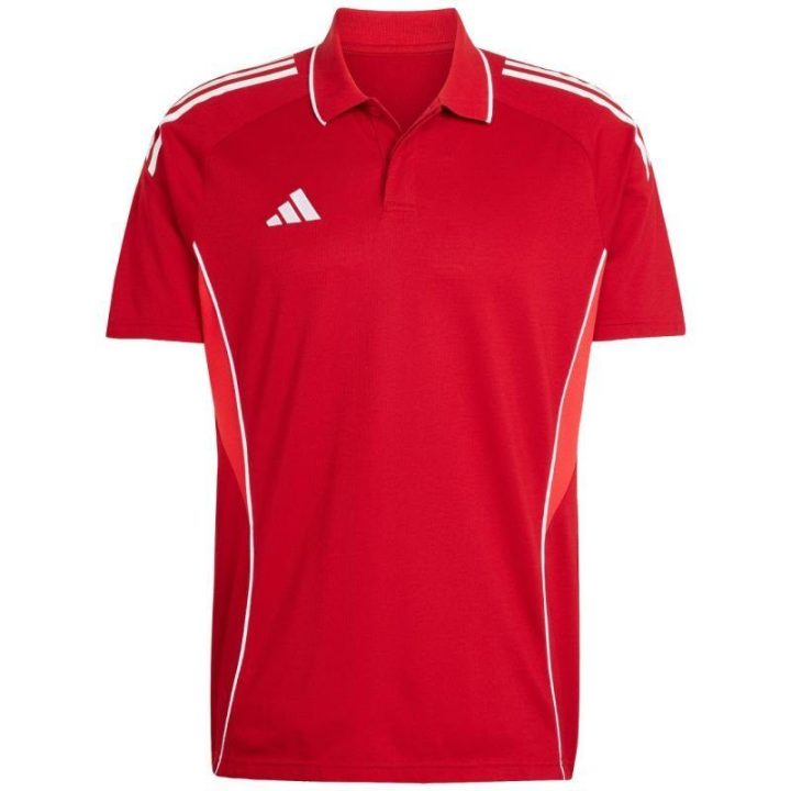 Vyriški polo marškinėliai adidas Tiro 25 Competition, raudoni