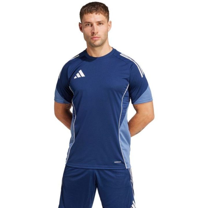 Vyriški treniruočių marškinėliai adidas Tiro 25, tamsiai mėlyni