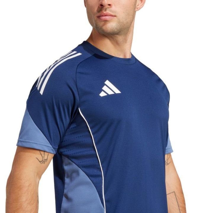 Vyriški treniruočių marškinėliai adidas Tiro 25, tamsiai mėlyni