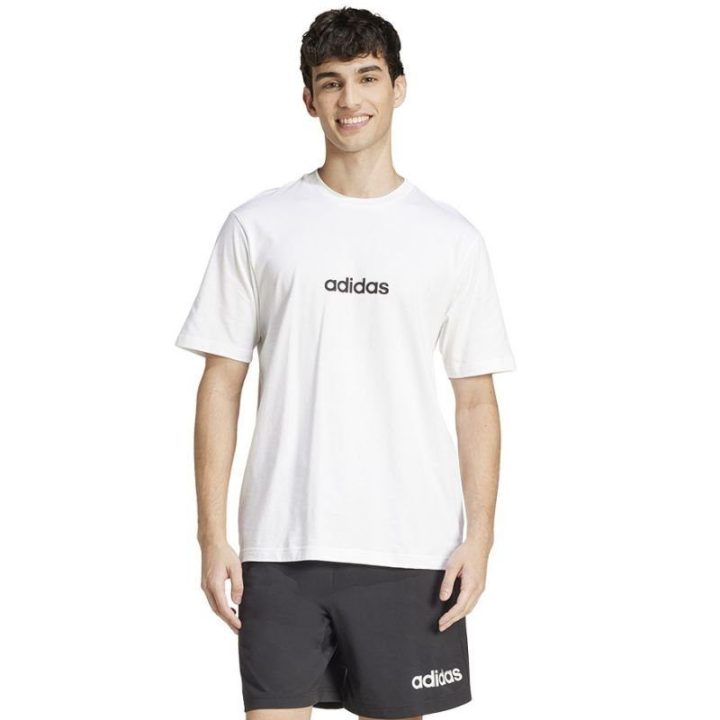 Vyriški medvilniniai marškinėliai adidas Single Jersey Linear Tee