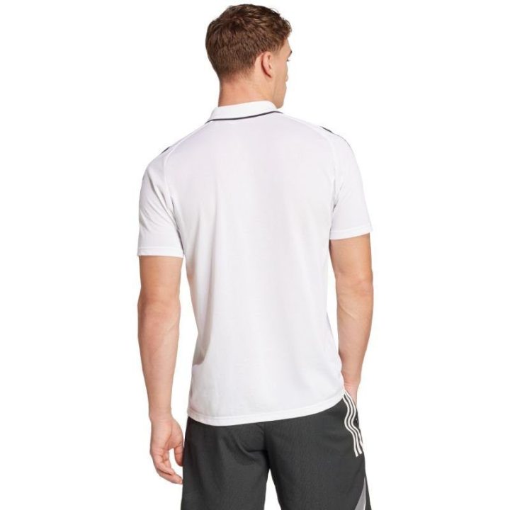 Vyriški greitai džiūstantys polo marškinėliai adidas Tiro 25, balti