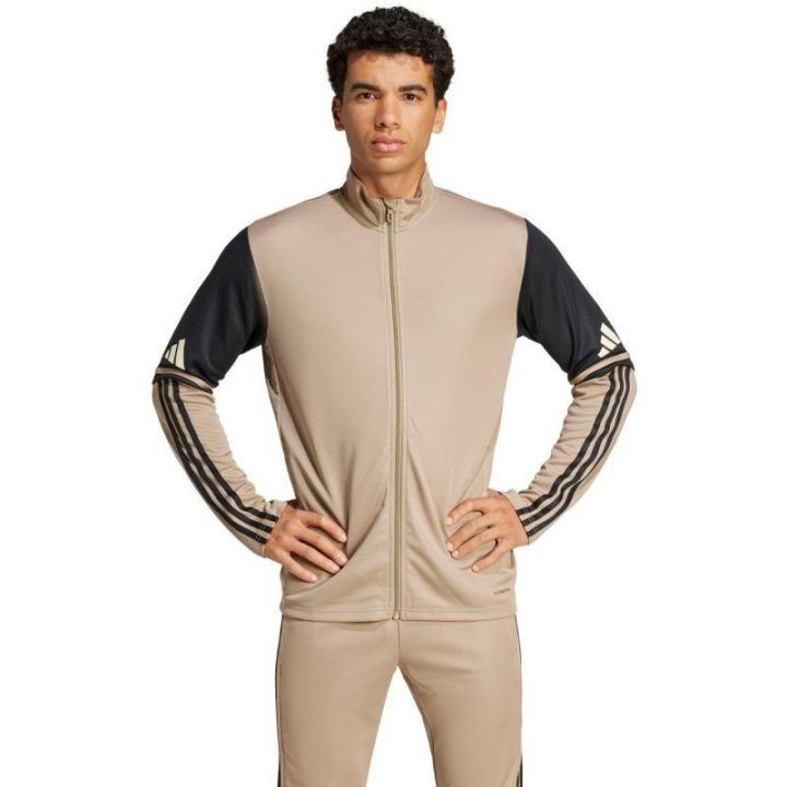 Vyriškas džemperis adidas Squadra 25 Training, smėlio ir juodas