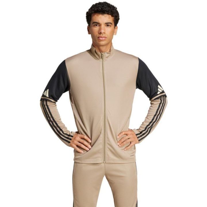 Vyriškas džemperis adidas Squadra 25 Training, smėlio ir juodas